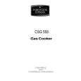 PARKINSON COWAN CSG558XN Instrukcja Obsługi